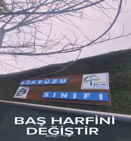 “Baş Harfini Değiştir”