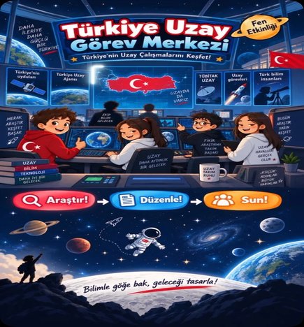 🚀 Araştır, düzenle, sun: Uzay görevimiz başlıyor!