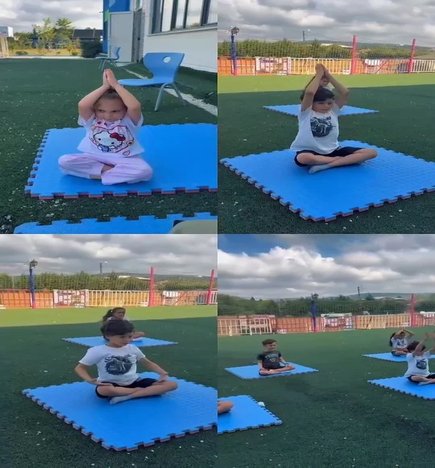 Yaz Okulumuzda Yoga ile Bedenimizi ve Zihnimizi Güçlendiriyoruz!