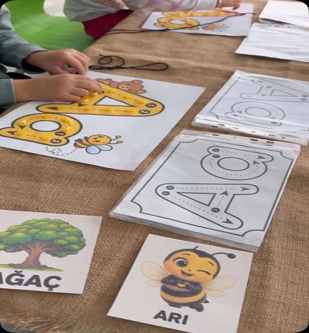 🐻✨ 5 yaş öğrencilerimizle A-a sesini keşfettik!
